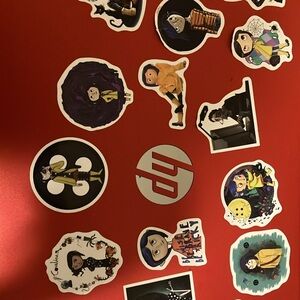 Red HP laptop windows 11